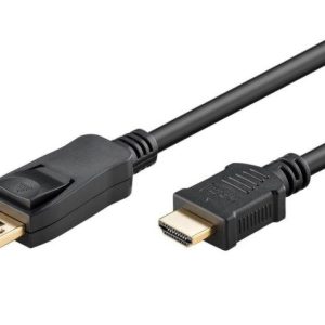 Adapterkabel Displayport till HDMI 3 m