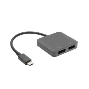 Luxorparts USB-C till dubbla Displayport
