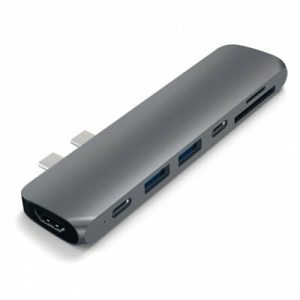 Satechi USB-C Pro Hub med 4K HDMI 85W - Space Grey